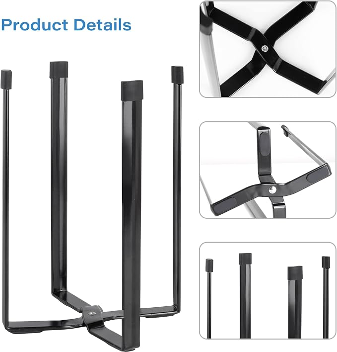 Kitchen Stand Holder, Plastic Bag Drying Rack, Bottles and Cups, Shelf Trash Bag - Image 3