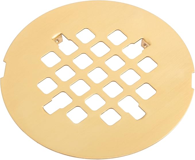 Artiwell 4-1/4” OD Snap-in Shower Drain Cover, Round Shower Drain Strainer Grid by Artiwell
