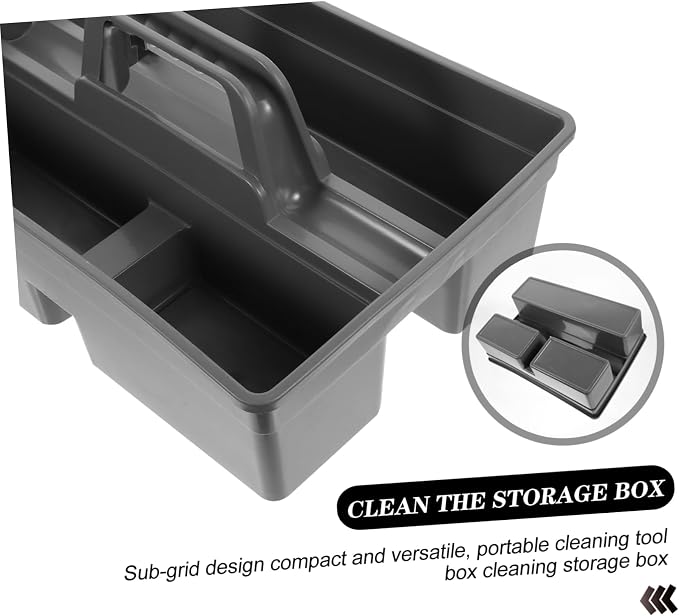 Hand-held Cleaning Tool Organizer Versatile Cleaning Supply Bucket - Image 4