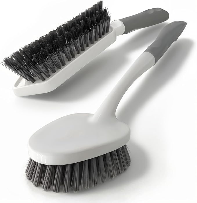 2 Pack Heavy Duty Scrub Brush Set by Unknown