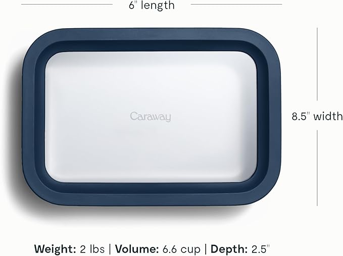 Caraway 2pc Glass Food Storage Set - Image 3