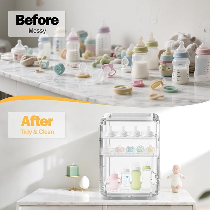 XANGNIER Baby Bottle Organizer, - Image 3