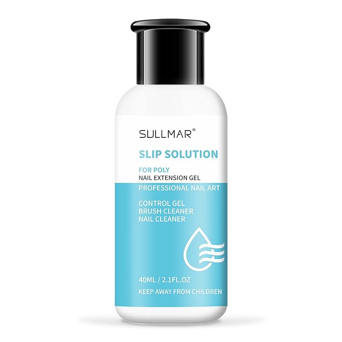 Slip Solution Liquid Poly Nail Gel Slip Solution by SULLMAR