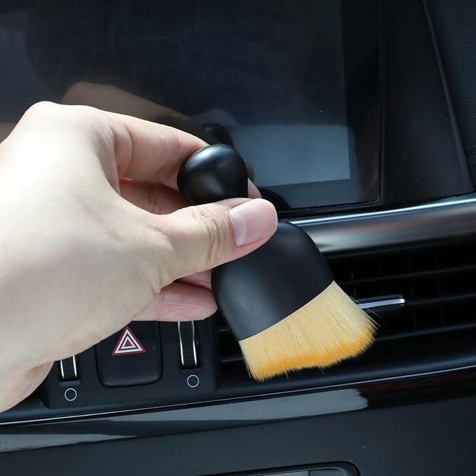 4 Pcs Car Interior Cleaning Brush Automotive Interior Dusting Brush Soft - Image 3