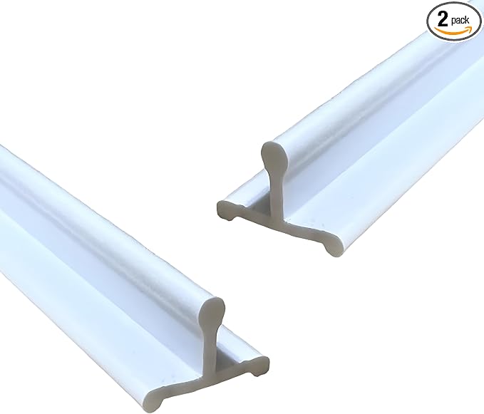 KC Hardware Vinyl Sliding Screen Door Track, Sliding Door Bottom Track by KCHardware
