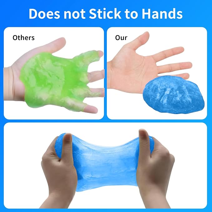 Car Cleaning Gel, 75g/2.6oz 1 Pack Car Detailing Tools, Universal Cleaning Kit - Image 3