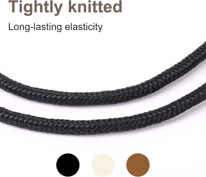 500 Feet 1/4 Inch Black Polyester Rope, 6 mm Polypropylene Utility Rope - Image 6