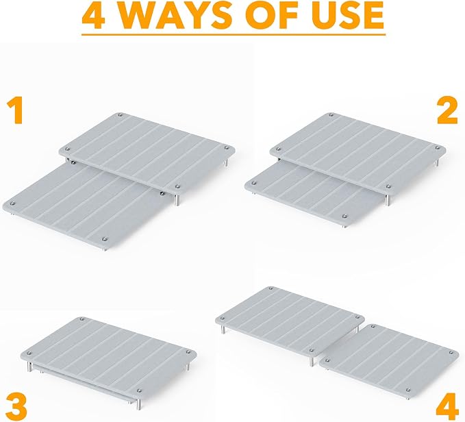 SpaceAid 2 Pack Stone Dish Drying Mats - Image 6