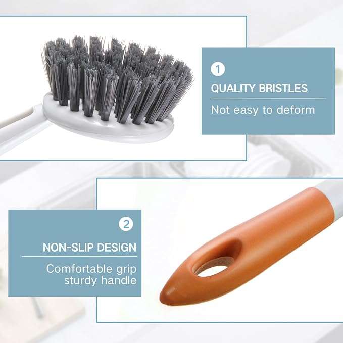 Patelai 12 Pack Kitchen Scrub Dish Brush - Image 3