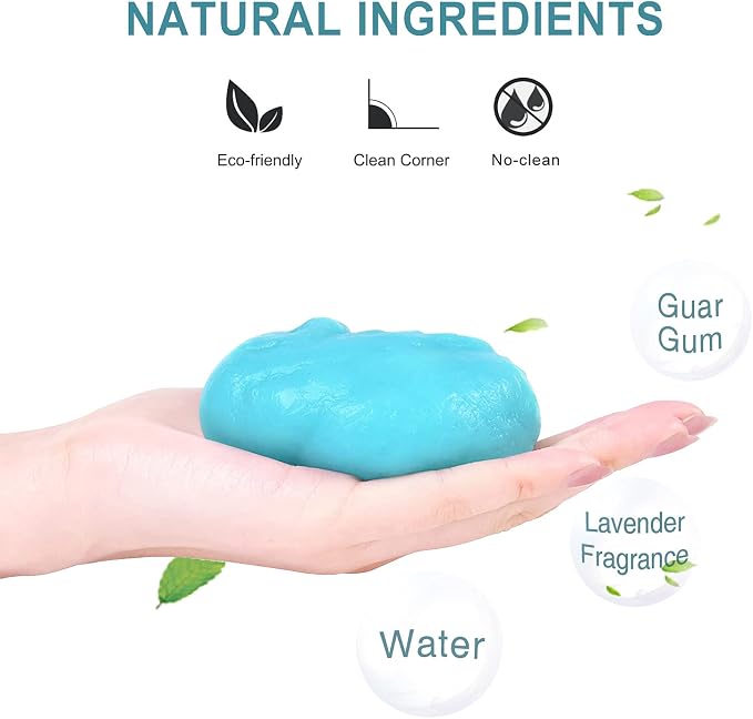 Cleaning Gel for Car Detailing Putty Car Vent Cleaner Goo Cleaning Putty Gel - Image 6