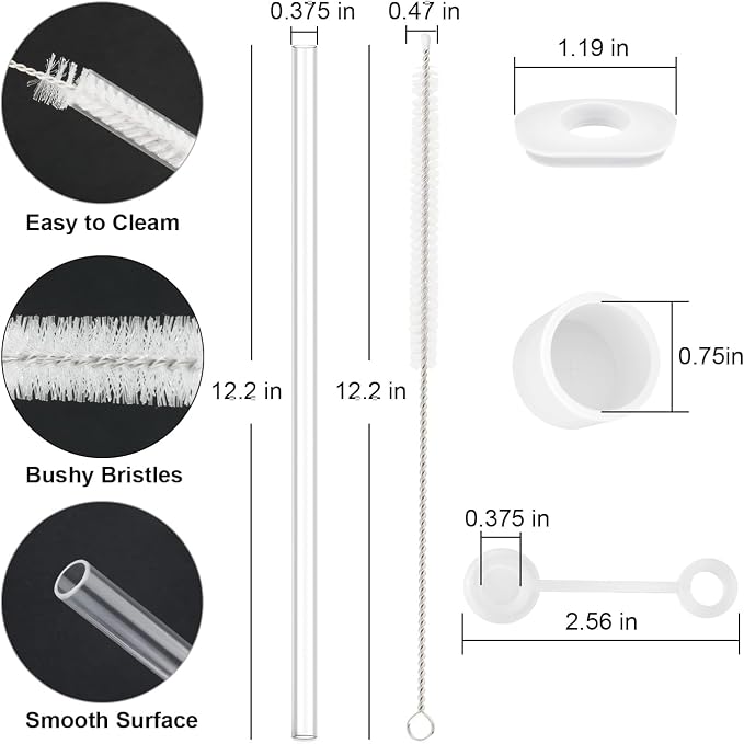 Straw Spill Stopper Cover Accessories - Image 2