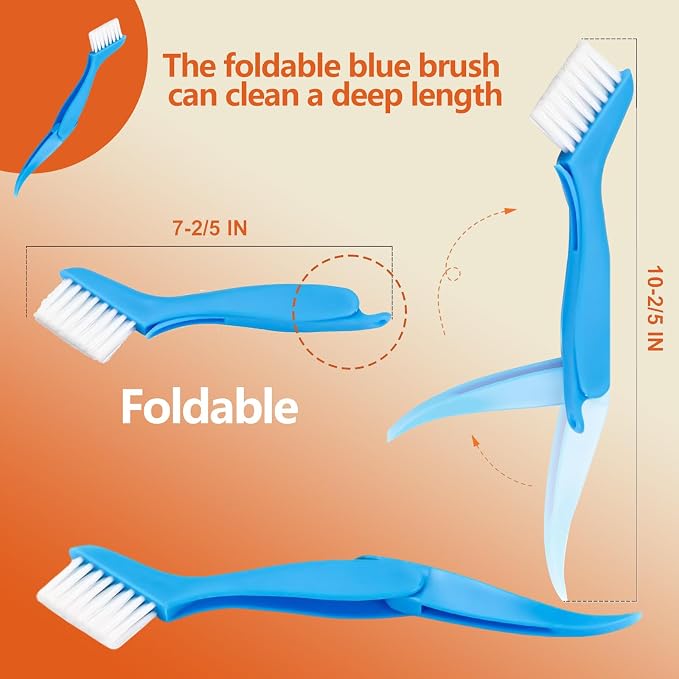 10 Piece Air Conditioner Fin Comb Cleaning Kit AC Coil Cleaning Brush Condenser - Image 7