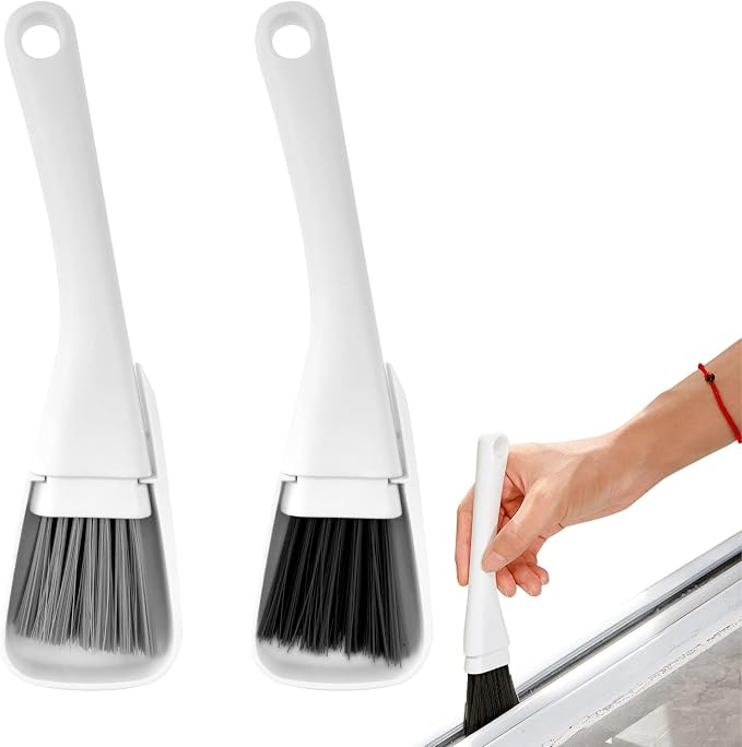 2 Pack Mini Brush and Dustpan Set Conveniently Dust Clean Portable by Thinslimer