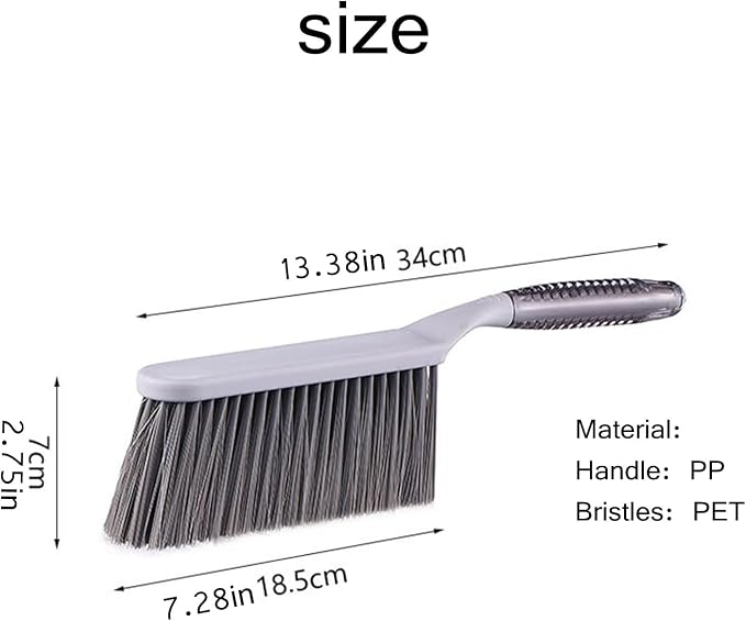 Dusting Brush, Medium Handheld Broom, Cleaning Heavier Litter - Image 6