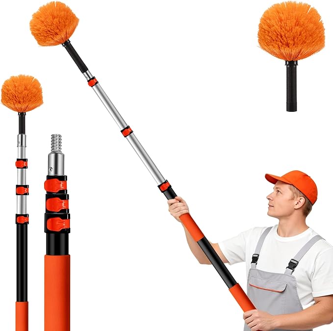 20ft High Reach Cobweb Duster by Unknown