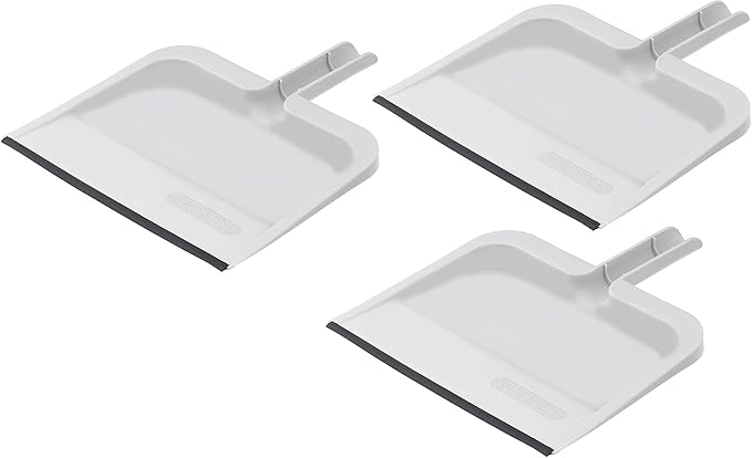 Superio Clip-On Dustpan with Rubber Lip by Superio