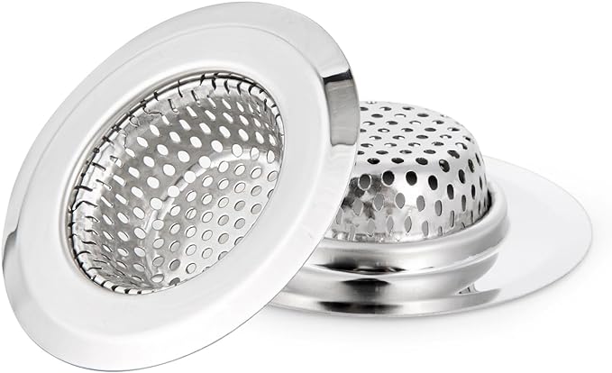 2PCS Bathtub Drain Strainer Cover by CORNERJOY
