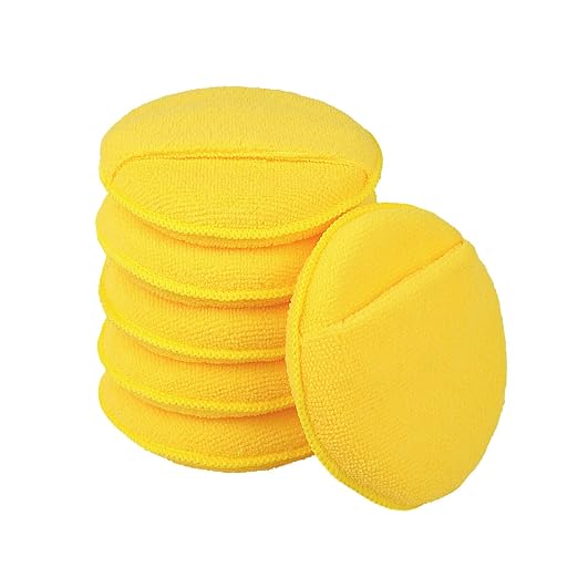 Microfiber Wax Applicator Pads, Car Wax Applicator by FONAROLL