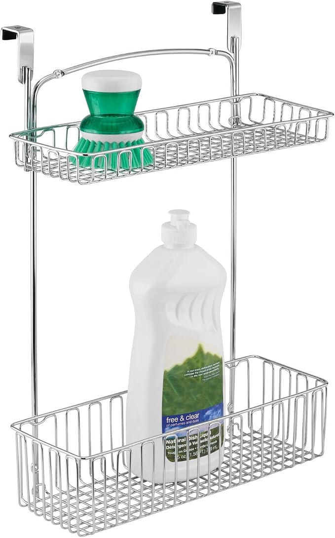 mDesign Over Cabinet Kitchen Storage Unit - Image 7