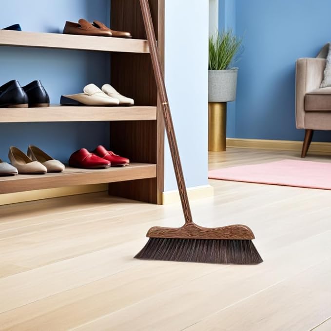 UNOMOR Handmade Soft Wood Broom - Image 4