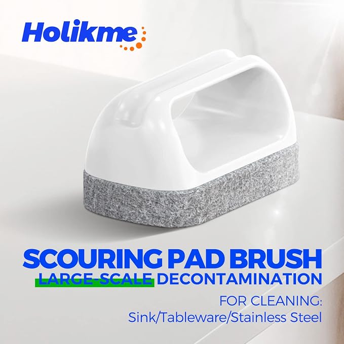 Holikme 7 Pack Deep Cleaning Brush Set, Scrub Pads - Image 3