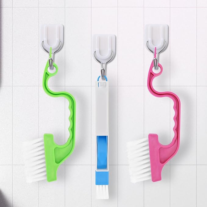 7Pcs Crevice Cleaning Brush, Home Kitchen Bathroom Window Faucets - Image 5