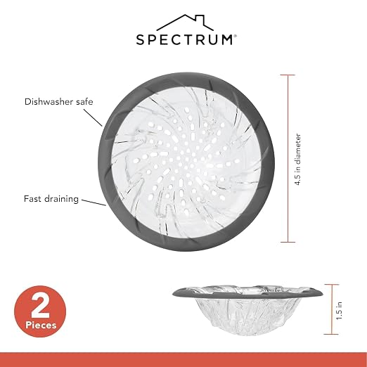 Spectrum Cora Kitchen Sink Drain Strainer Pack of 2 - Image 5