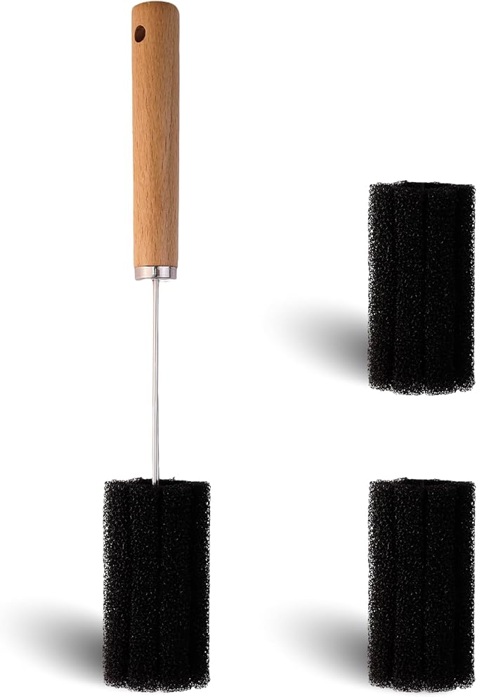 Water Bottle Cleaner Brush Baby Bottle Cleaner Brush Set Long Handle Sponge by Mektler