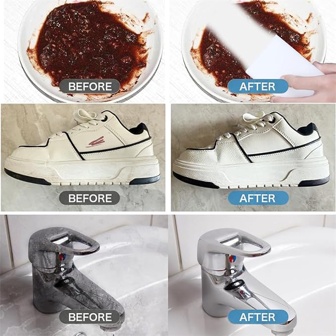 Magic Sponge Eraser Multi-Functional Melamine Sponge Foam Pads Extra Thick - Image 4