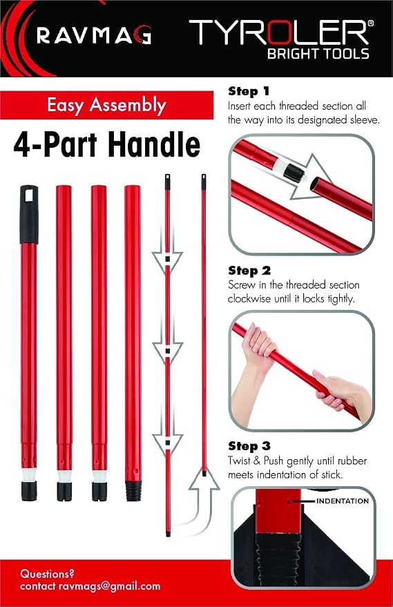 Pet Hair Remover Rubber Broom - Image 5