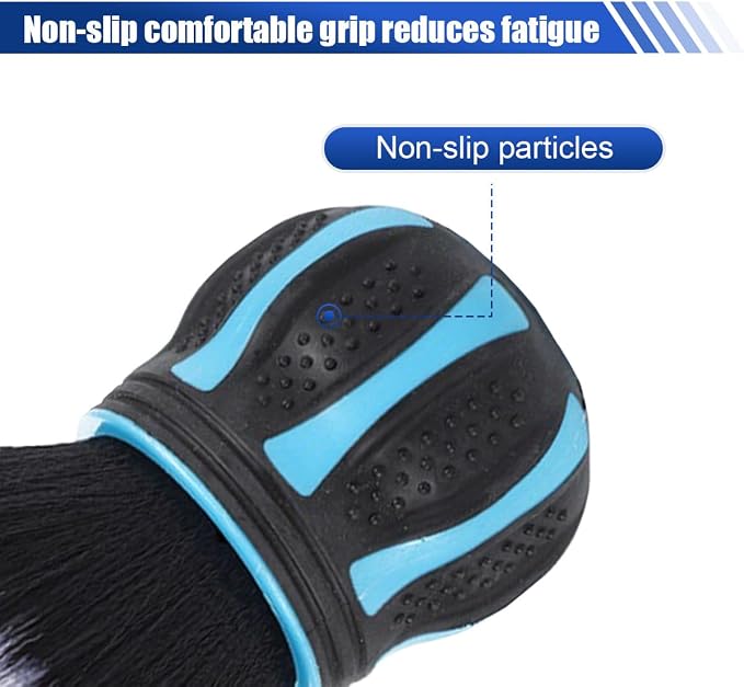 Car Detailing Brush, Ultra Soft Bristles XL Synthetic Brush Car Beauty Tools - Image 4