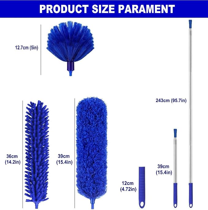 Microfiber Duster Kit High Reach Ceiling Fan Duster - Image 7