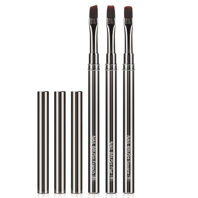 JASSINS Nail Art Clean Up Brushes, by JASSINS