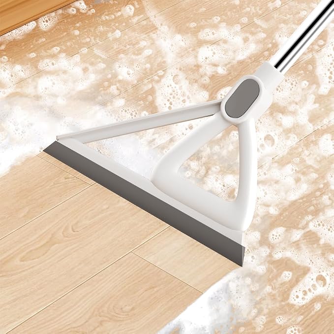 Household Broom with Dustpan, Magic Silicone Broom, Magic Broom with Extra-Long - Image 3
