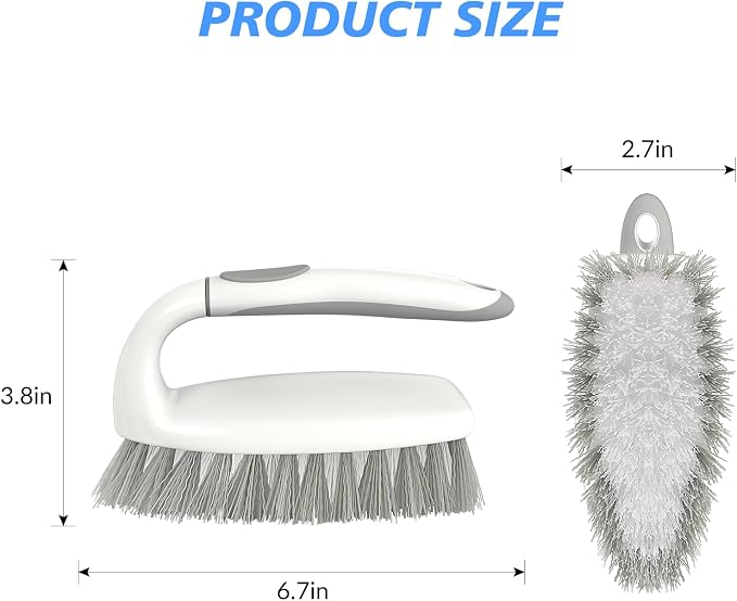 SetSail Heavy Duty Scrub Brush, Stiff Bristles Cleaning Brush - Image 2