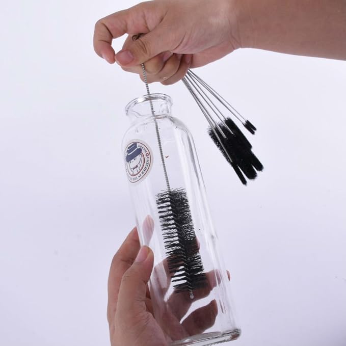 AKOAK 8.2 Inch Nylon Tube Brush Set Pipe Cleaning Brushes - Image 2