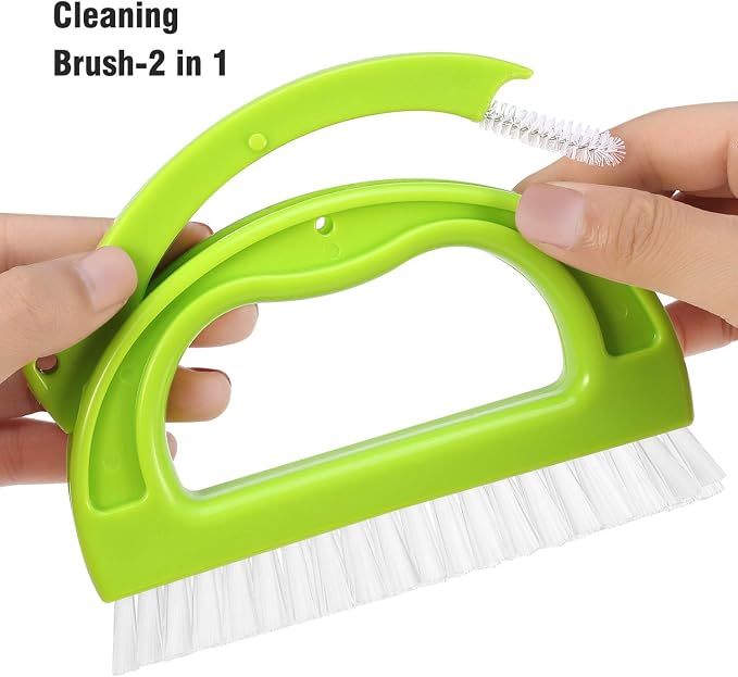 Shower Track Cleaner, Window Track Cleaning Brushes Window, Sliding Door Track - Image 2