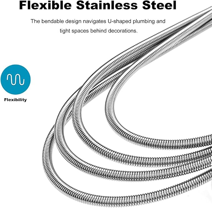 2-Pack Flexible Dual-Ended Aquarium & Kitchen Tube Brush – Stainless Steel Core - Image 3