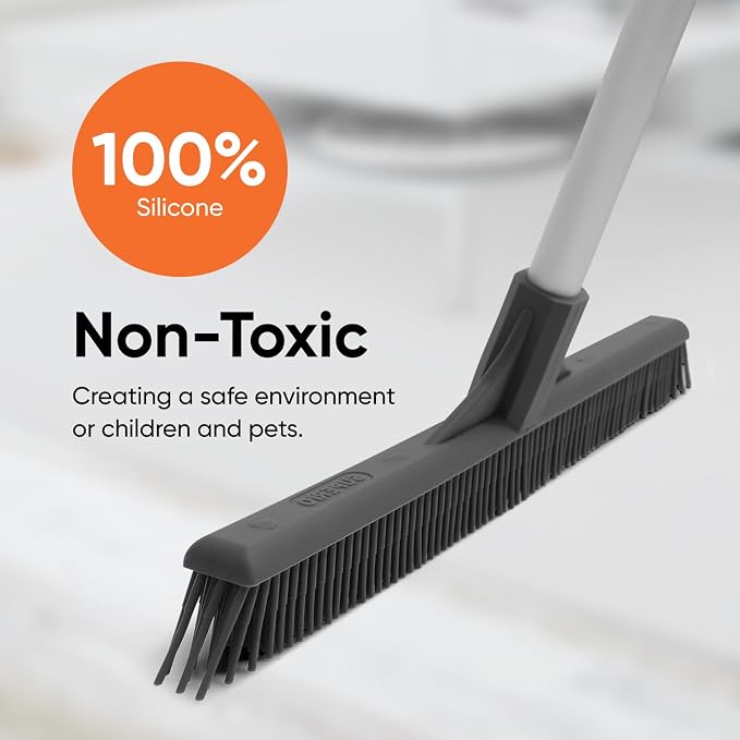Superio 16” Pet Hair Remover Silicone Broom - Image 8