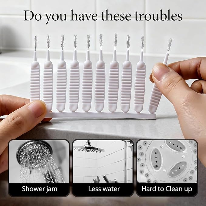 Shower Head Cleaning Brush for Small Hole, 2026 New Upgrade Gap Hole - Image 3