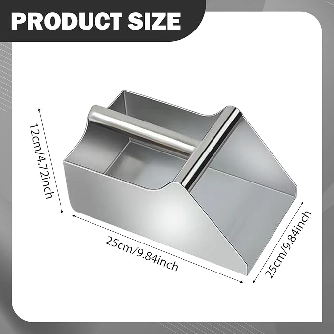 Generic Stainless Steel Dustpan - Image 2