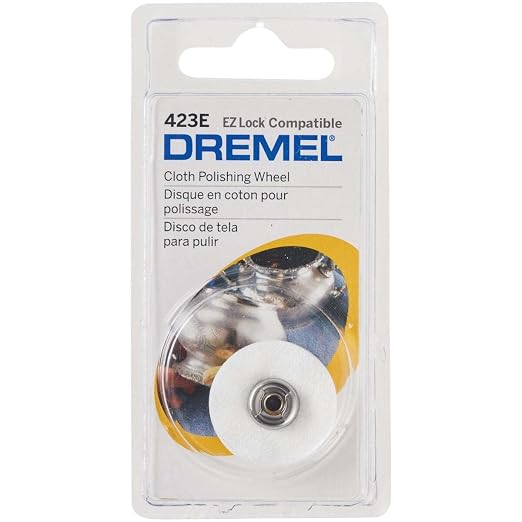 Dremel 423E EZ Lock Cloth Polishing Wheel - Image 8