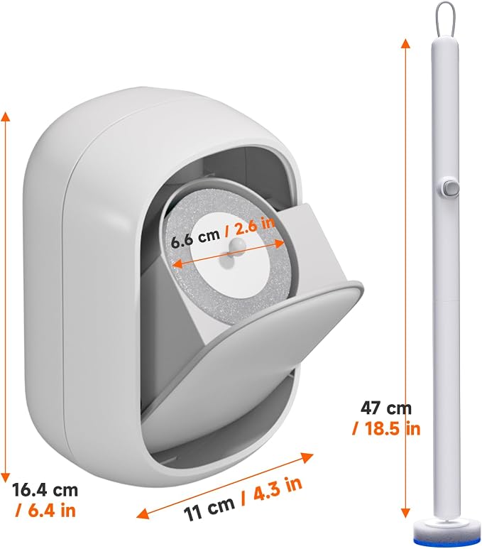 Disposable Toilet Brush and Holder Set - Image 9