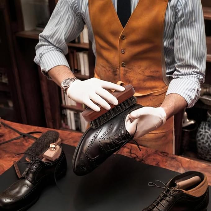 Shoe Brush, Shoe Brushes Shoe Shine Brush Brush Shoe Polish Brush - Image 4