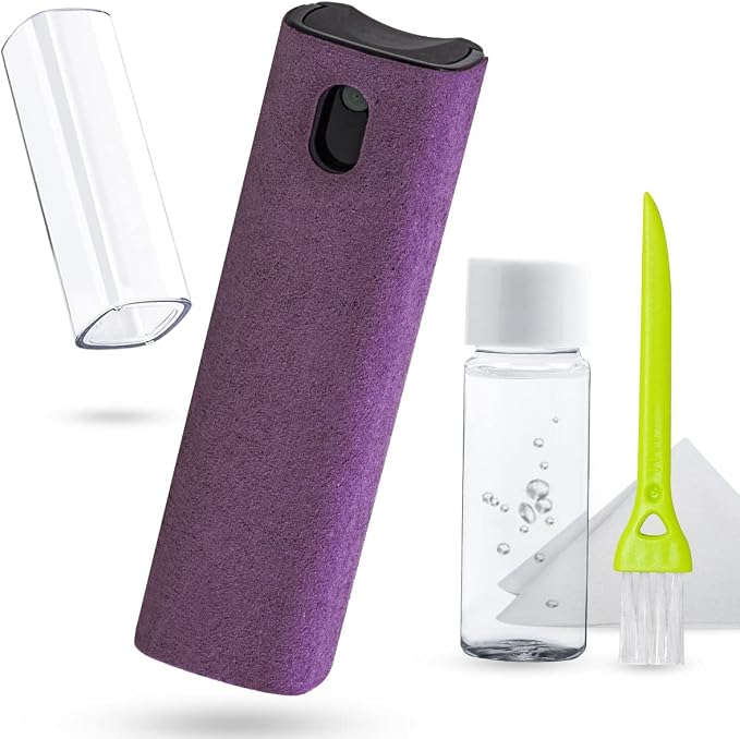 walrfid Screen Cleaner Spray and Wipe, Cleaning Kit by walrfid