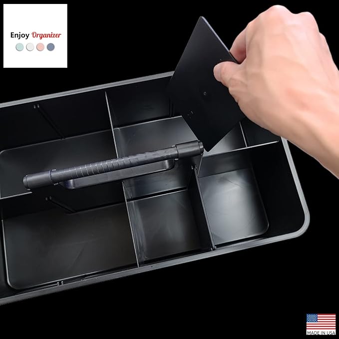 Enjoy Organizer- Commercial Large Portable Caddy Stackable Carry Caddy - Image 5