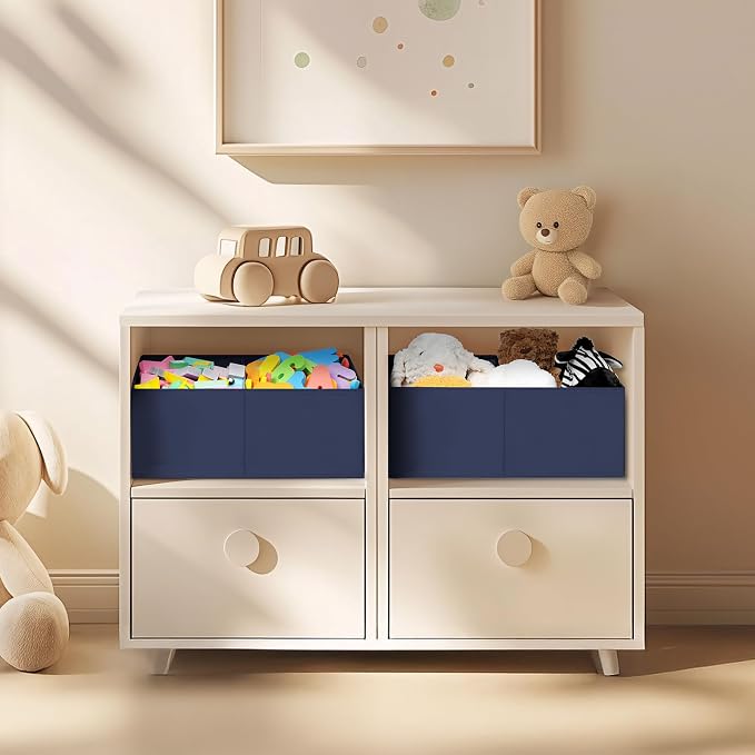 DIMJ Large Closet Shelf Organizer Bins 8Packs - Image 6