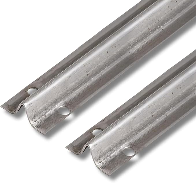 Stainless Steel Screw-on Track Cover by WynnHardware