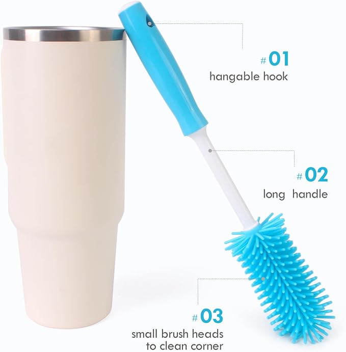 3 Pack Cleaner Brush Kit for Stanley, Bottle Cleaner Brush Set - Image 4