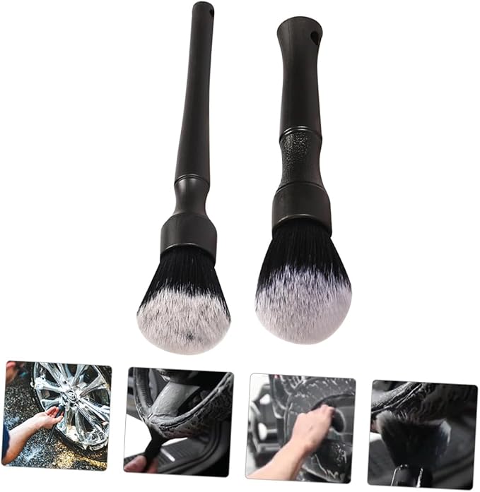 LIFKOME 2pcs Car Interior Detailing Brush Set - Image 9